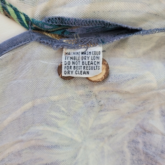 Tommy Bahama XXL Mens 100% Silk Short Sleeve Button Up Shirt - Picture 7 of 12